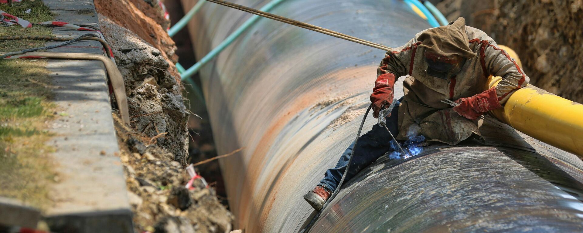 Un gasoducto  - Sputnik Mundo, 1920, 28.12.2024