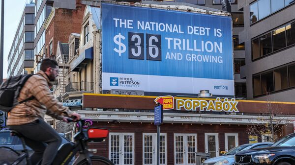 La deuda pública de EEUU (imagen referencial) - Sputnik Mundo