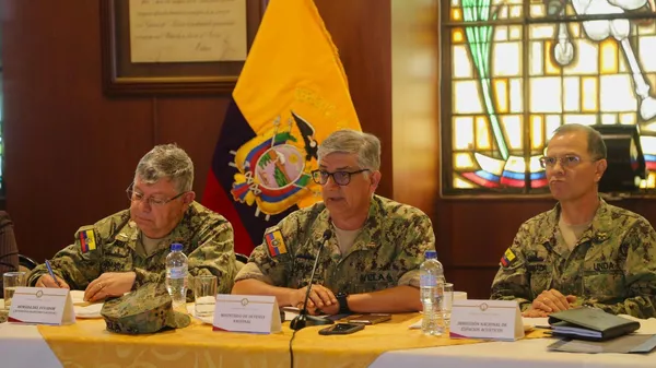 Almirante Jaime Vela, jefe del Comando Conjunto de las Fuerzas Armadas de Ecuador - Sputnik Mundo