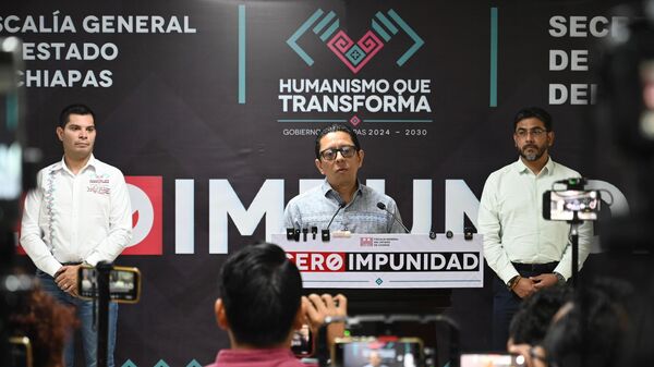 El fiscal general de Chiapas, Jorge Luis Llaven Abarca - Sputnik Mundo