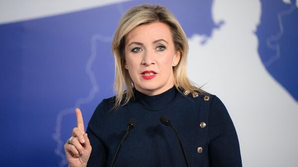 María Zajárova, portavoz de la Cancillería rusa - Sputnik Mundo
