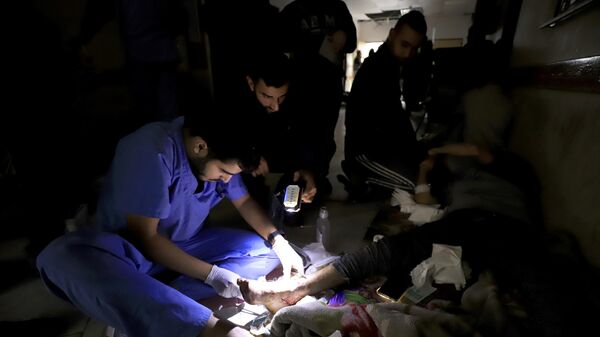 Hospital Indonesio en Gaza - Sputnik Mundo