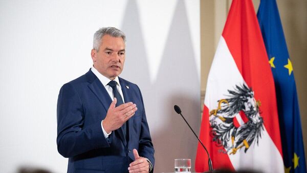 Karl Nehammer, canciller de Austria - Sputnik Mundo