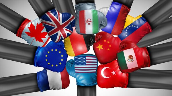 Una guerra comercial global (imagen referencial) - Sputnik Mundo