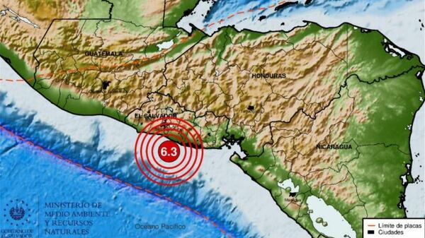 Sismo en El Salvador - Sputnik Mundo