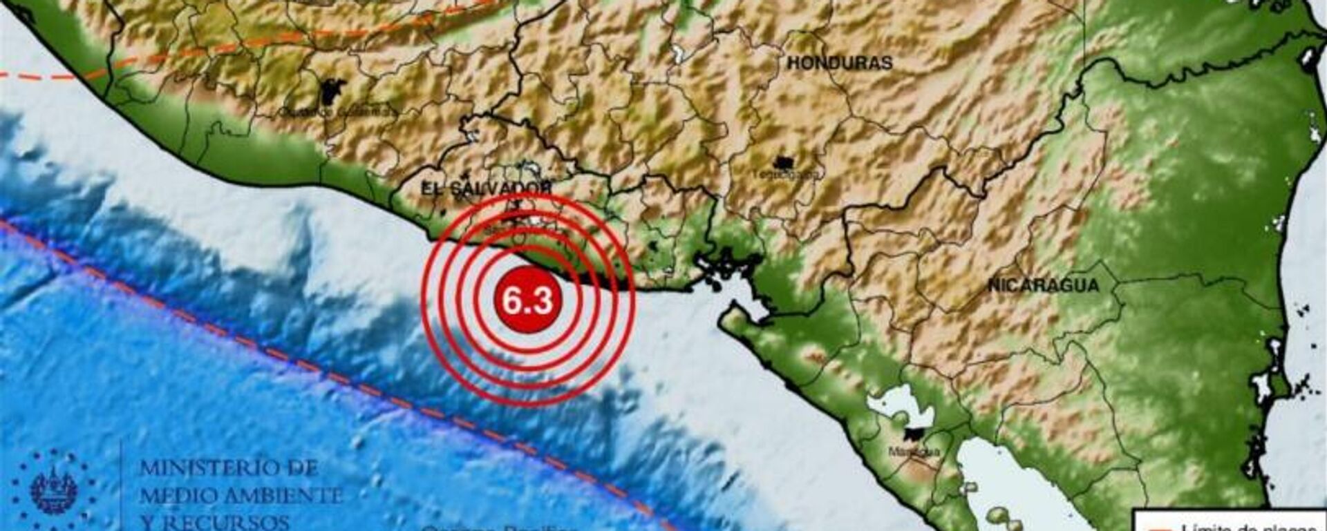 Sismo en El Salvador - Sputnik Mundo, 1920, 05.01.2025