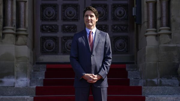 Justin Trudeau, primer ministro canadiense - Sputnik Mundo
