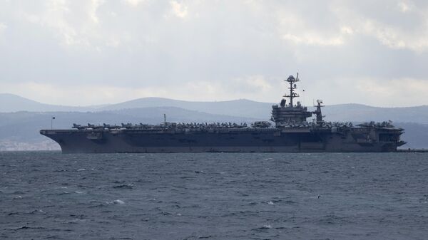 Portaaviones estadounidense USS Harry Truman - Sputnik Mundo