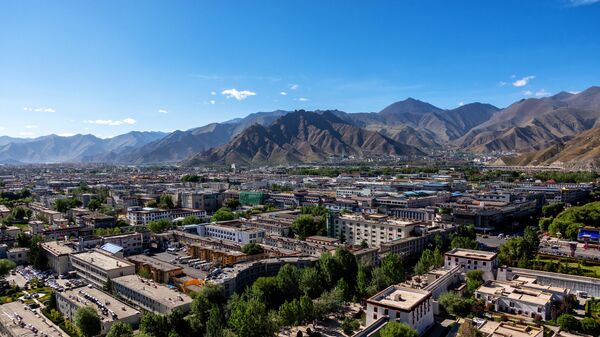 Vista aérea del Tíbet - Sputnik Mundo