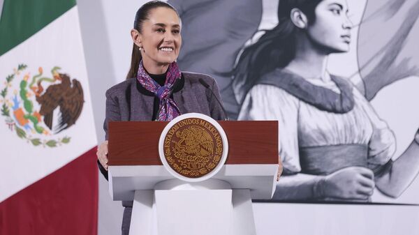 La presidenta de México, Claudia Sheinbaum. - Sputnik Mundo