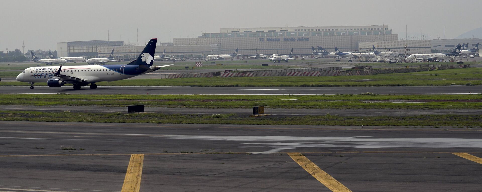 El Aeropuerto Internacional de la Ciudad de México (AICM). - Sputnik Mundo, 1920, 10.01.2025