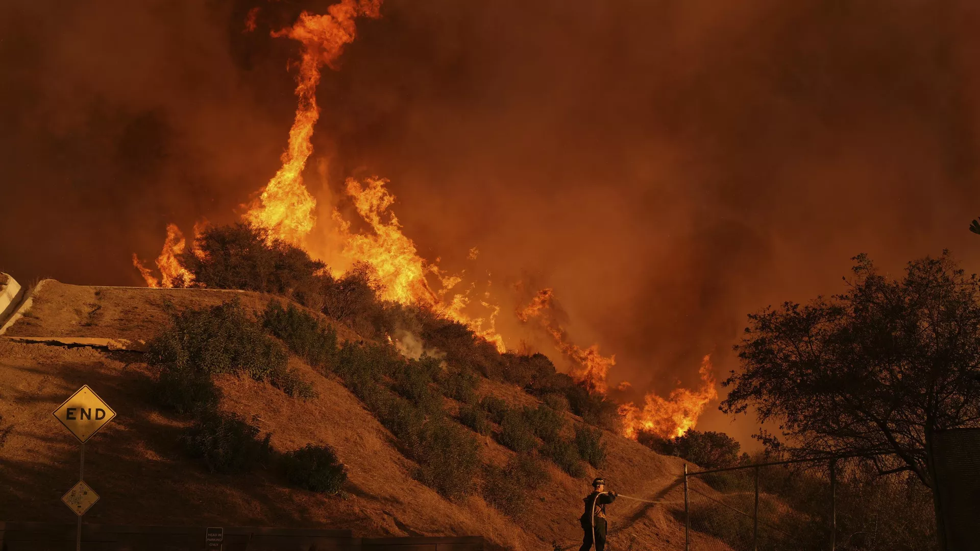 Los incendios en California en enero de 2025