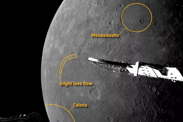 El norte de Mercurio iluminado por el sol visto por M-CAM 1 - Sputnik Mundo