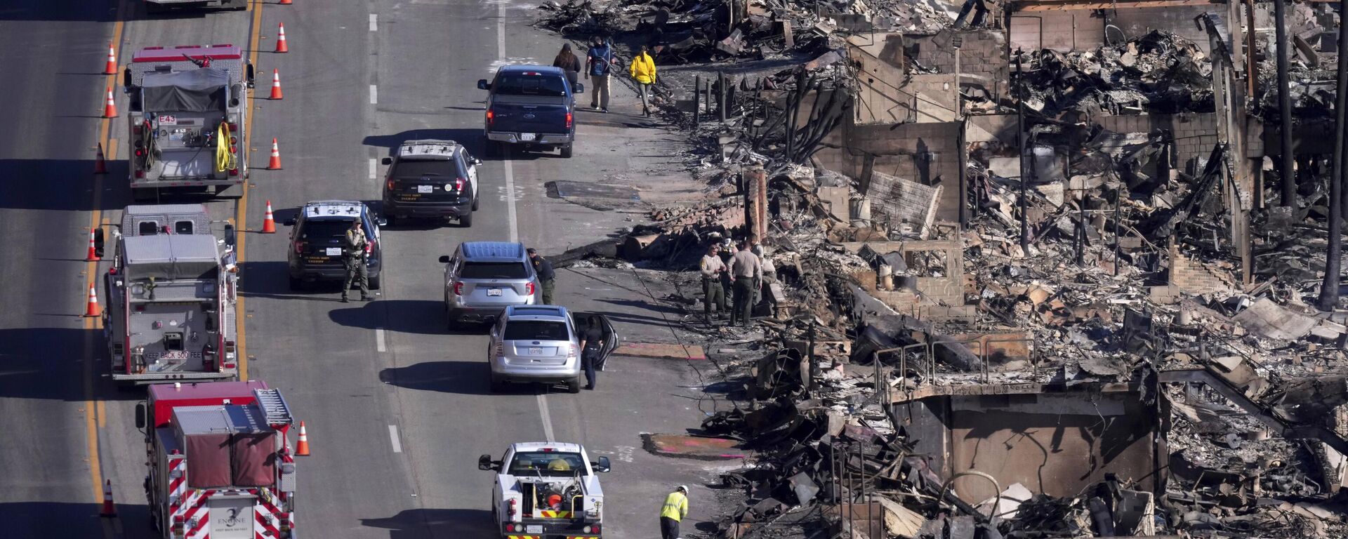 Estragos ocasionados en Los Ángeles por los incendios - Sputnik Mundo, 1920, 13.01.2025