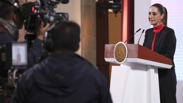 La presidenta de México, Claudia Sheinbaum. - Sputnik Mundo