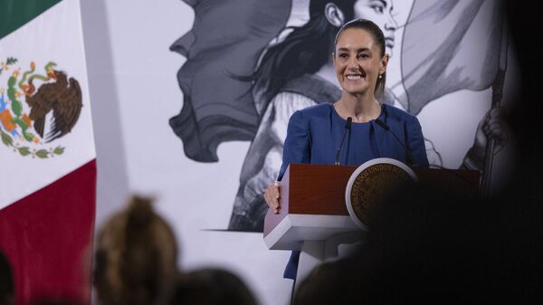La presidenta de México, Claudia Sheinbaum. - Sputnik Mundo