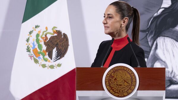 La presidenta de México, Claudia Sheinbaum. - Sputnik Mundo