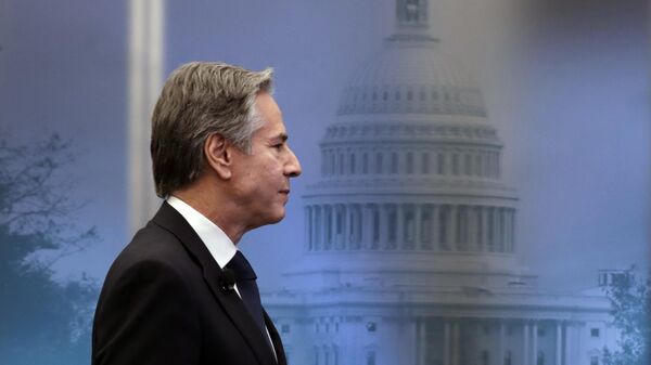 Antony Blinken, secretario de Estado de EEUU - Sputnik Mundo