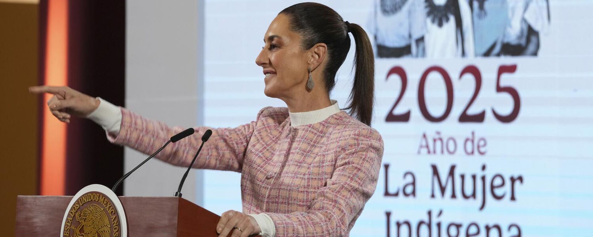 La presidenta de México, Claudia Sheinbaum. - Sputnik Mundo, 1920, 17.01.2025