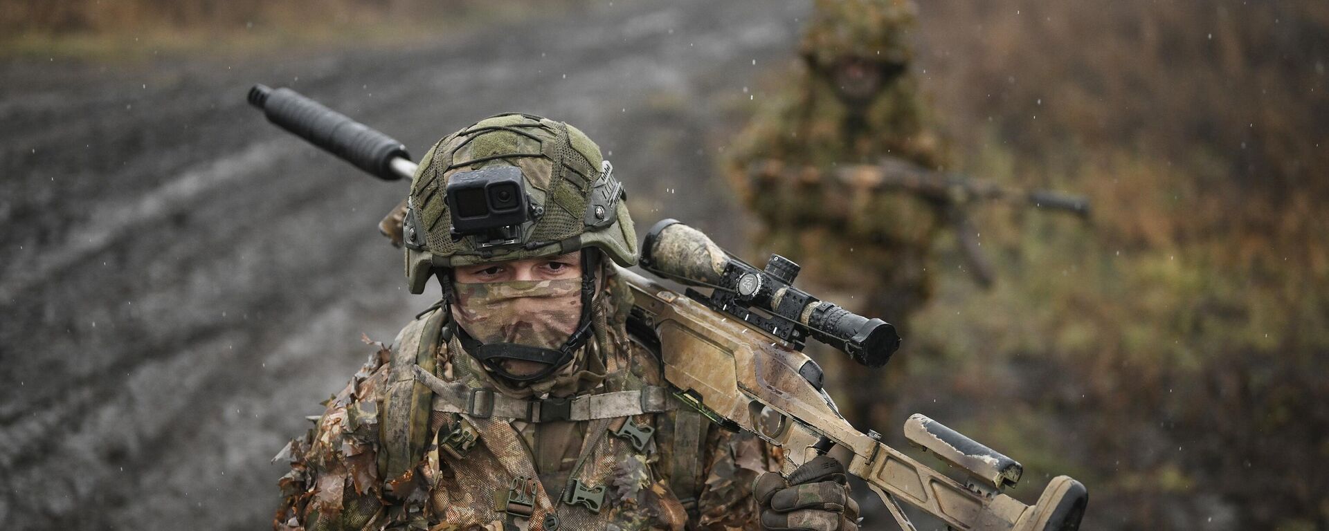 Soldados rusos en la zona de la operación militar especial en Ucrania - Sputnik Mundo, 1920, 19.01.2025