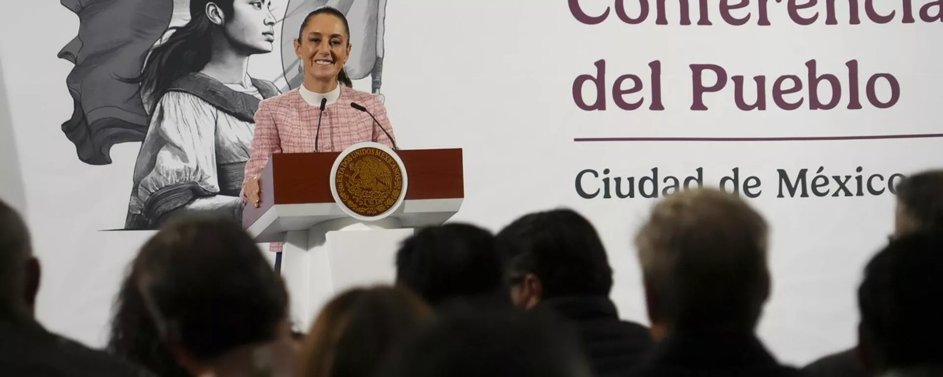 La presidenta de México, Claudia Sheinbaum. - Sputnik Mundo, 1920, 20.01.2025