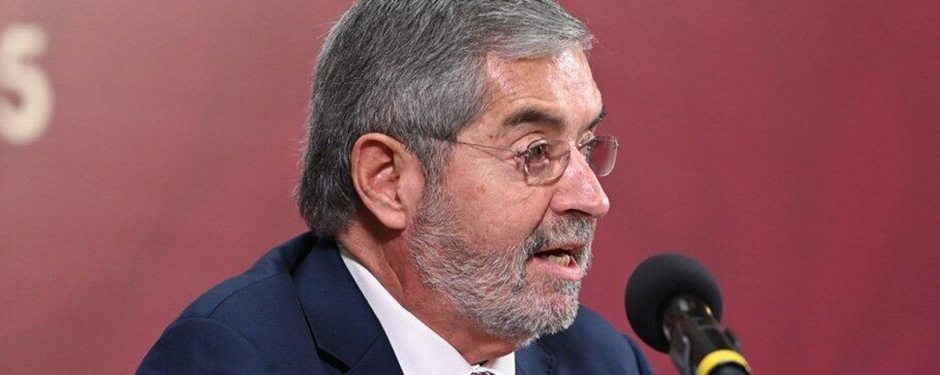 El canciller mexicano, Juan Ramón de la Fuente. - Sputnik Mundo, 1920, 20.01.2025