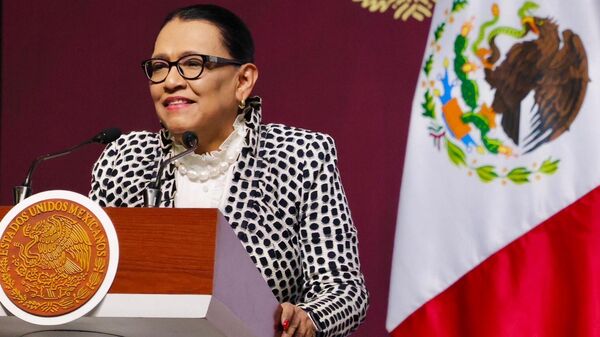 La secretaria de Gobernación de México, Rosa Icela Rodríguez. - Sputnik Mundo