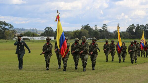 Elementos del Ejército Nacional de Colombia - Sputnik Mundo