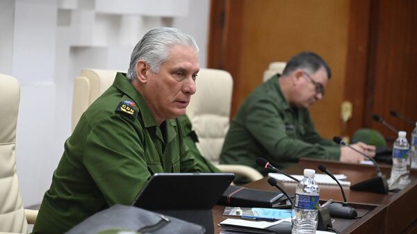 Miguel Díaz-Canel, presidente de Cuba - Sputnik Mundo