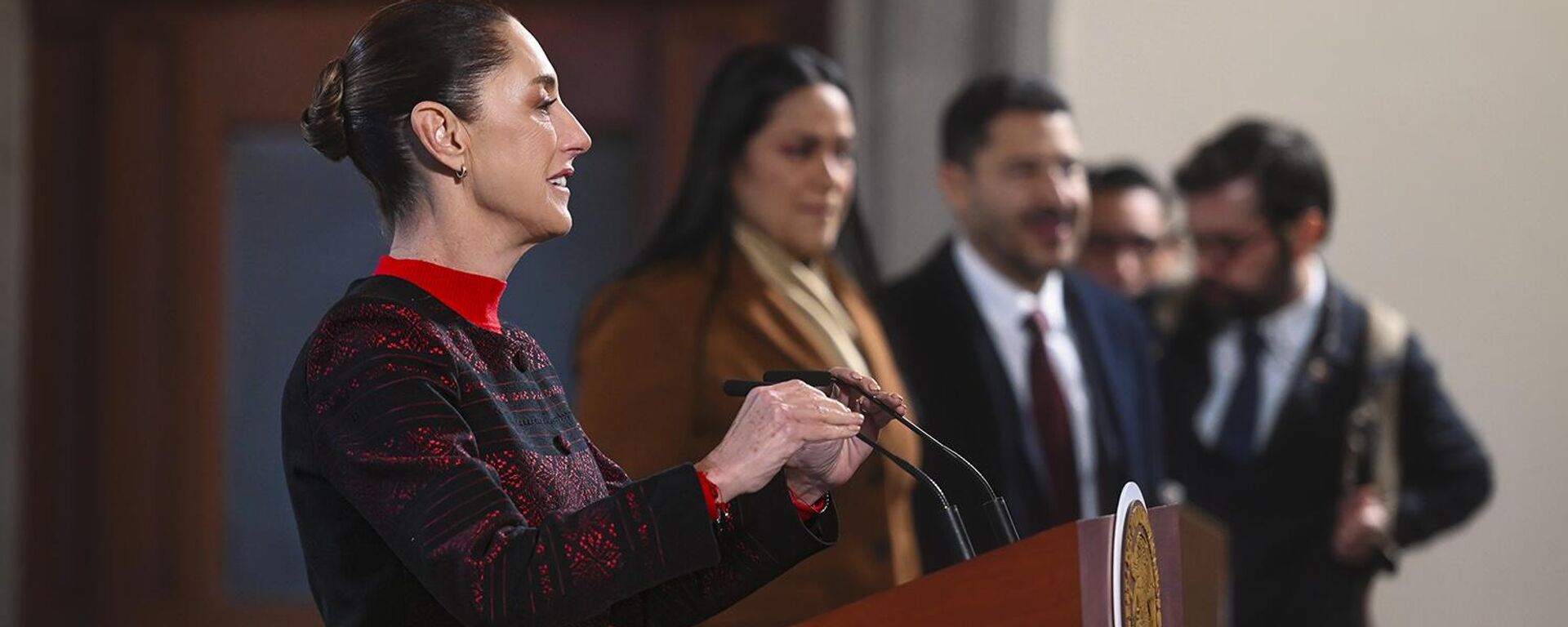 La presidenta de México, Claudia Sheinbaum. - Sputnik Mundo, 1920, 28.01.2025