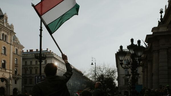Bandera de Hungría  - Sputnik Mundo