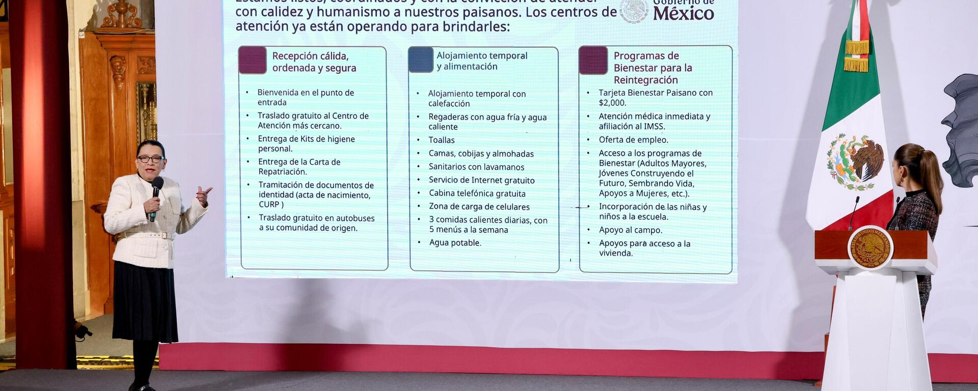 Rosa Icela Rodríguez, secretaria de Gobernación - Sputnik Mundo, 1920, 28.01.2025