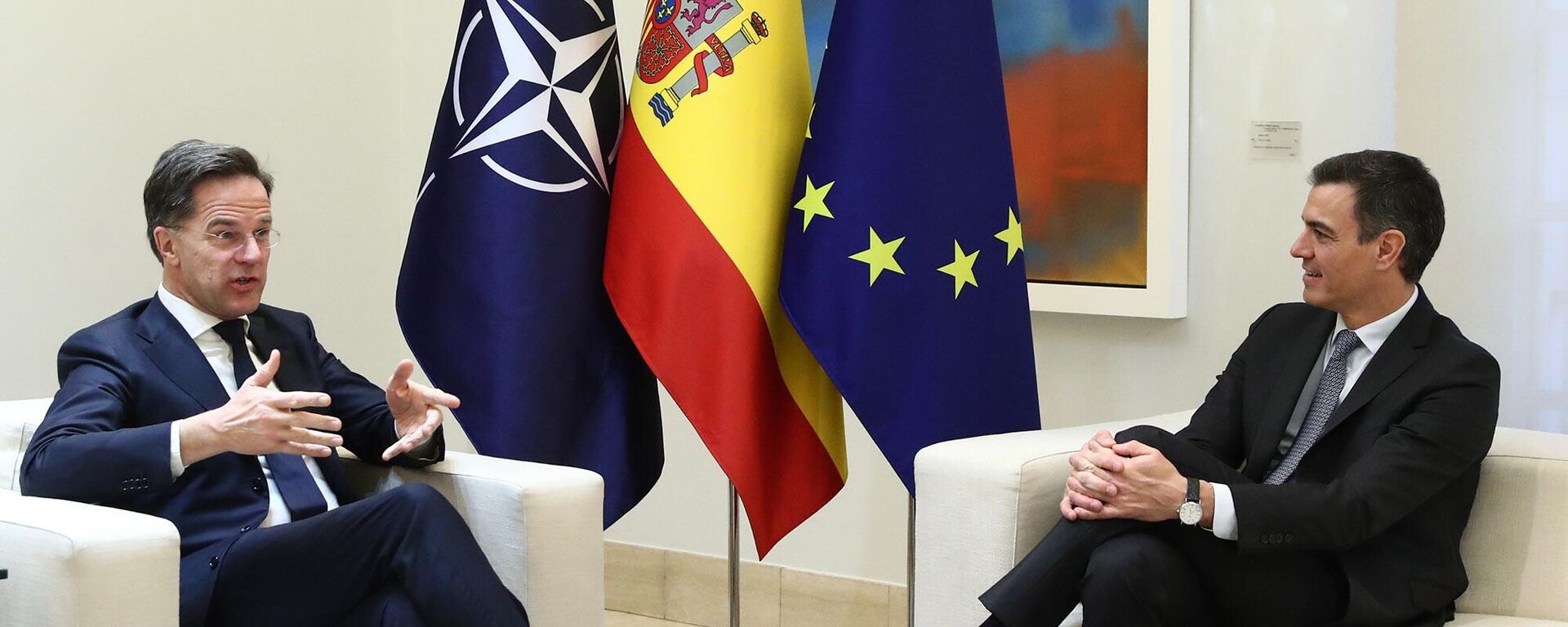 Mark Rutte y Pedro Sánchez, reunidos en Madrid el 27 de enero de 2025 - Sputnik Mundo, 1920, 29.01.2025