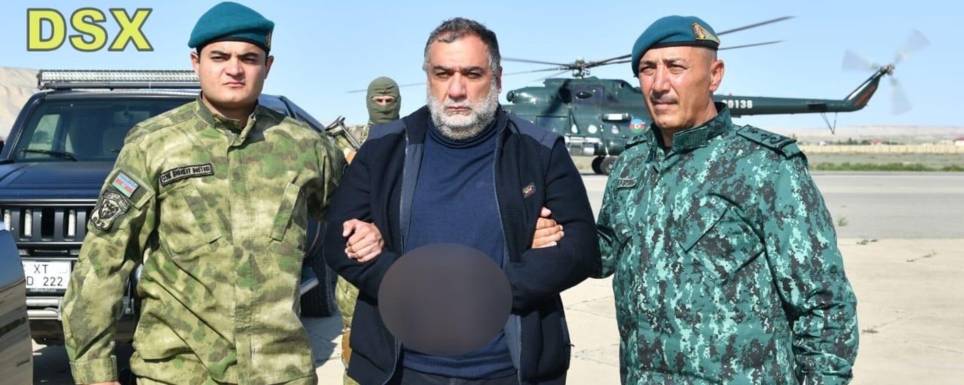 Rubén Vardanián (en el centro), exlíder de Nagorno Karabaj - Sputnik Mundo, 1920, 29.01.2025