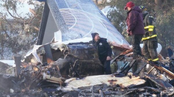 El accidente con el avión De Havilland Dash 8-400 de la compañía aérea estadounidense Colgan Air - Sputnik Mundo