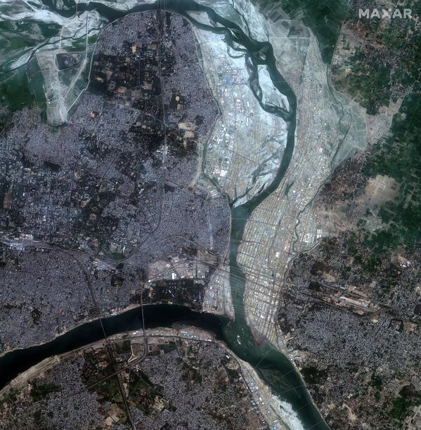 El festival se considera como la mayor reunión de personas del mundo y es tan grande que puede verse desde el espacio. - Sputnik Mundo