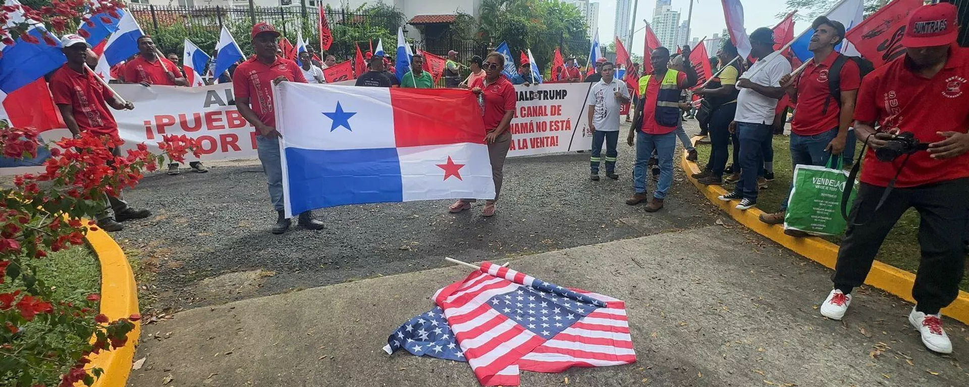 Aumentan en Panamá las protestas en rechazo a planes de Trump contra la soberanía nacional - Sputnik Mundo, 1920, 01.02.2025