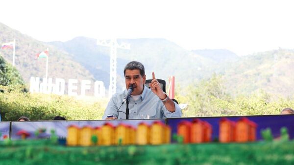 Nicolás Maduro, presidente de Venezuela - Sputnik Mundo