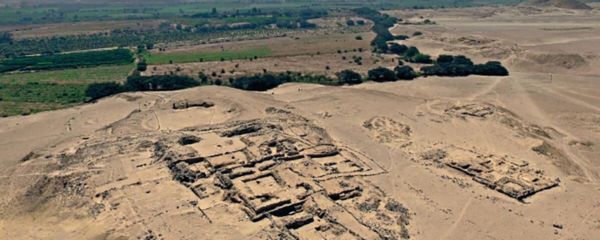 Antigua estructura piramidal en Chupacigarro, Perú - Sputnik Mundo, 1920, 01.02.2025