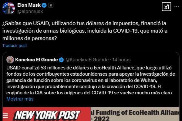 Elon Musk sobre la USAID - Sputnik Mundo