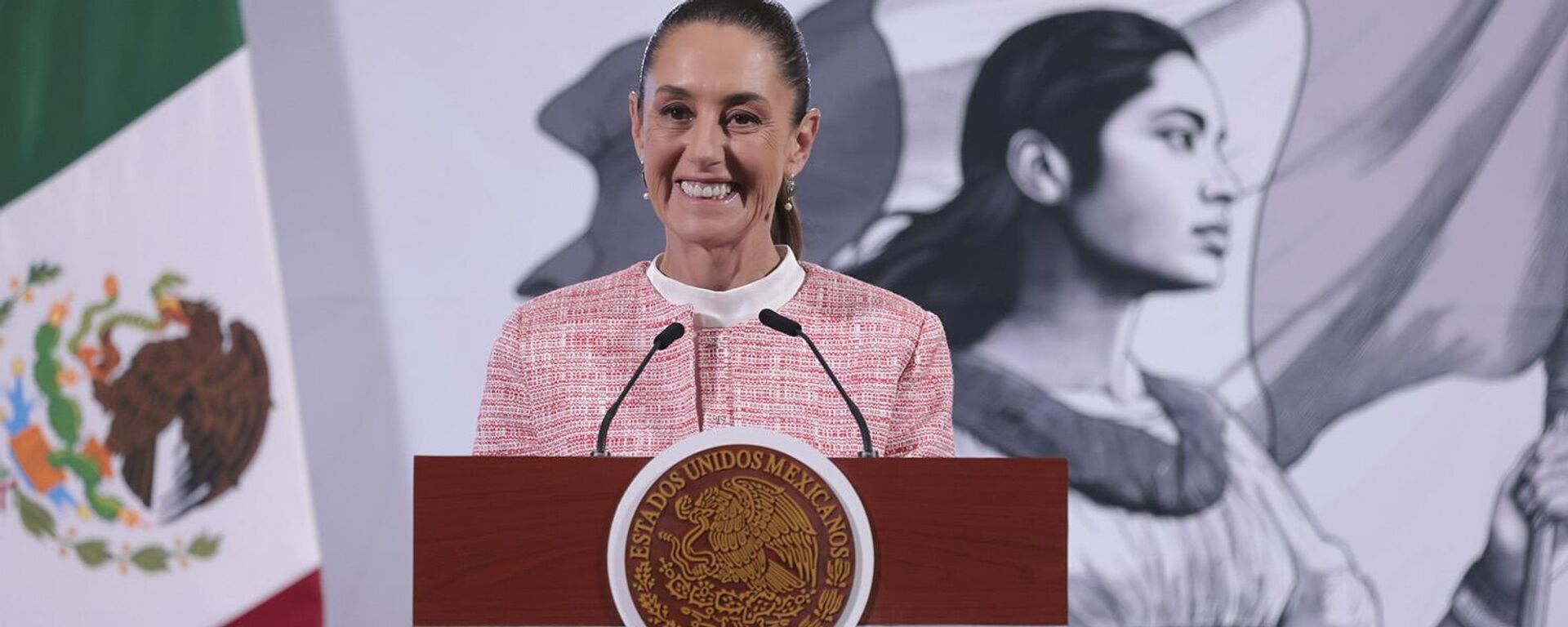 La presidenta de México, Claudia Sheinbaum. - Sputnik Mundo, 1920, 04.02.2025