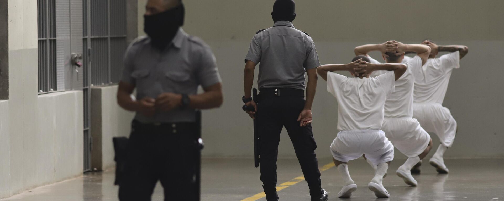Una prisión de máxima de seguridad de El Salvador - Sputnik Mundo, 1920, 05.02.2025
