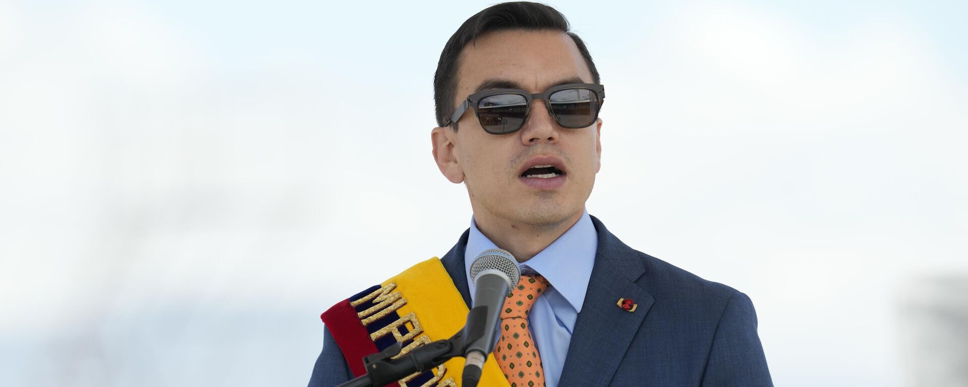 El presidente de Ecuador, Daniel Noboa. - Sputnik Mundo, 1920, 07.02.2025