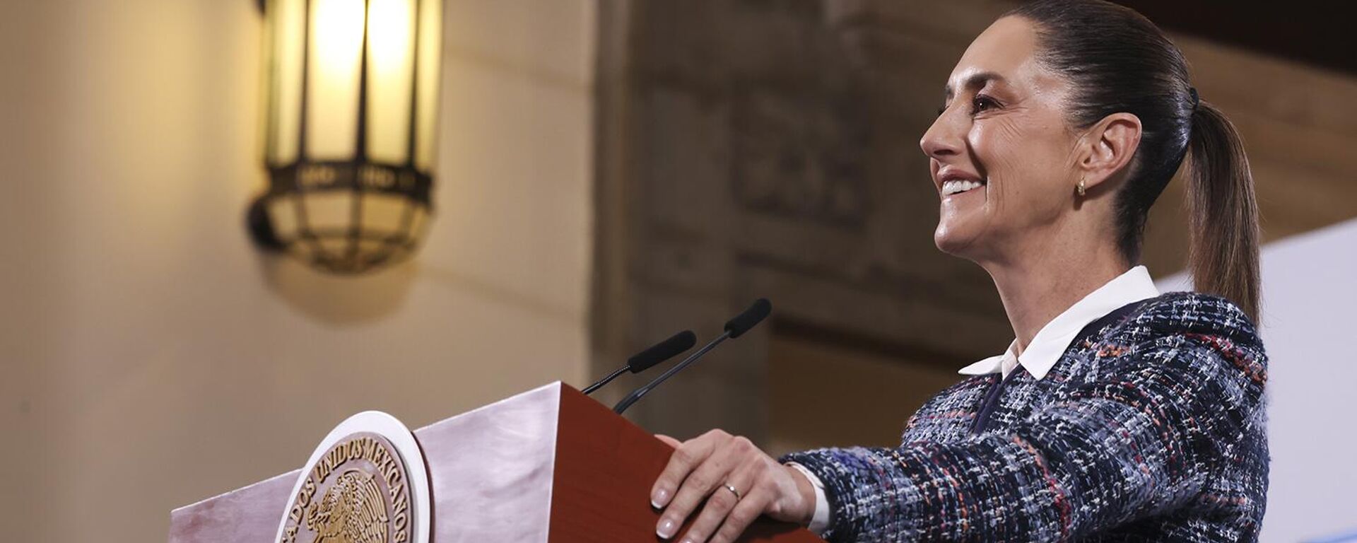 La presidenta de México, Claudia Sheinbaum. - Sputnik Mundo, 1920, 07.02.2025