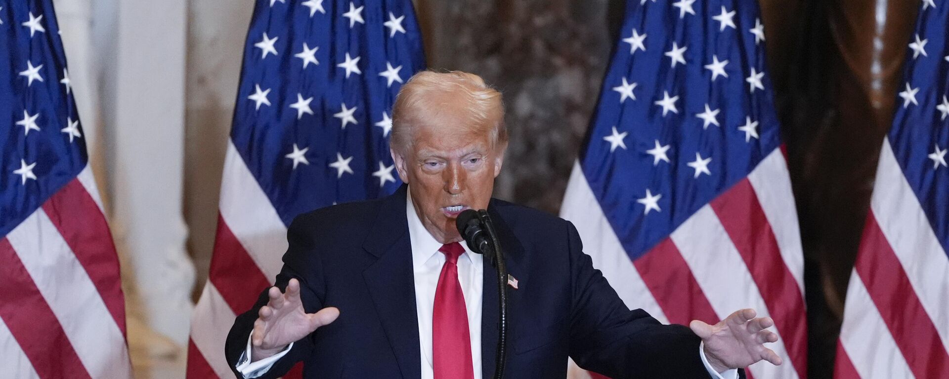 Donald Trump, presidente de EEUU - Sputnik Mundo, 1920, 07.02.2025