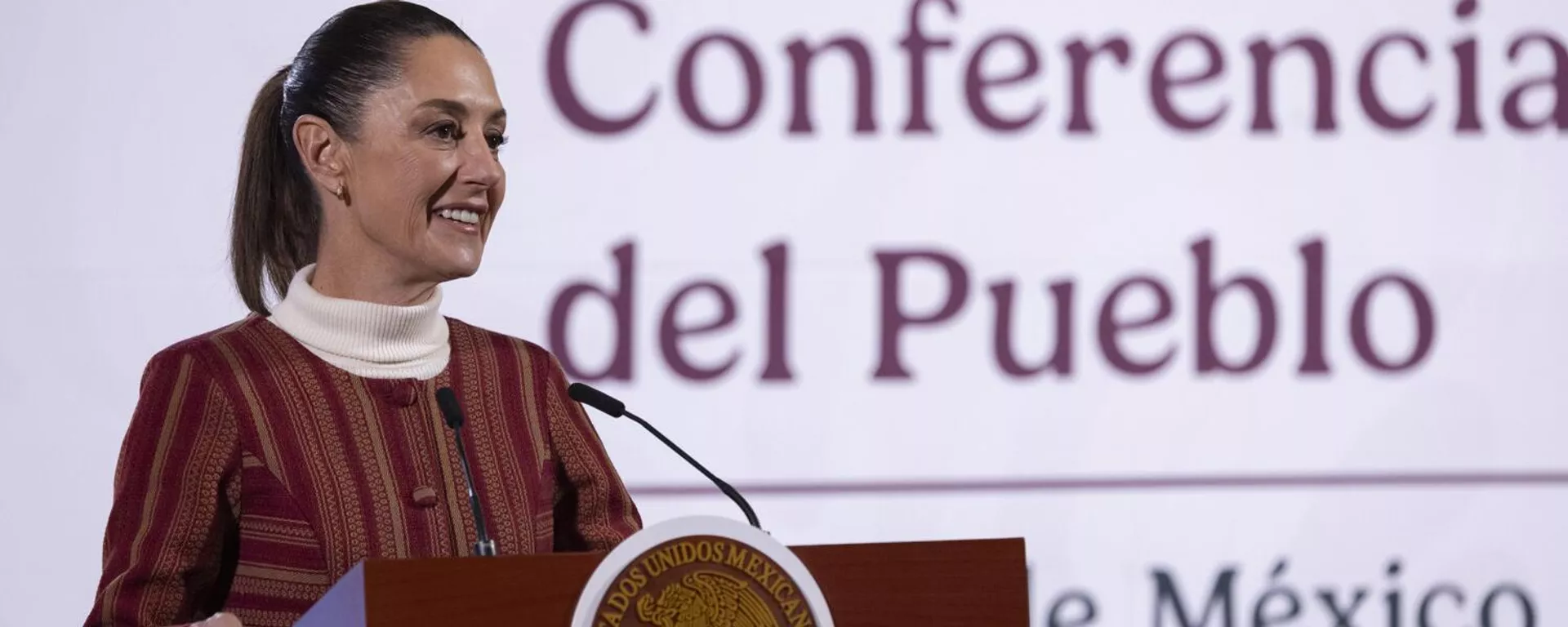 La presidenta de México, Claudia Sheinbaum.  - Sputnik Mundo, 1920, 10.02.2025