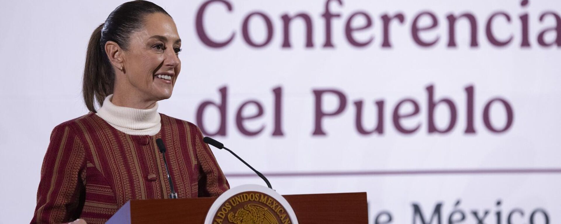 La presidenta de México, Claudia Sheinbaum.  - Sputnik Mundo, 1920, 10.02.2025