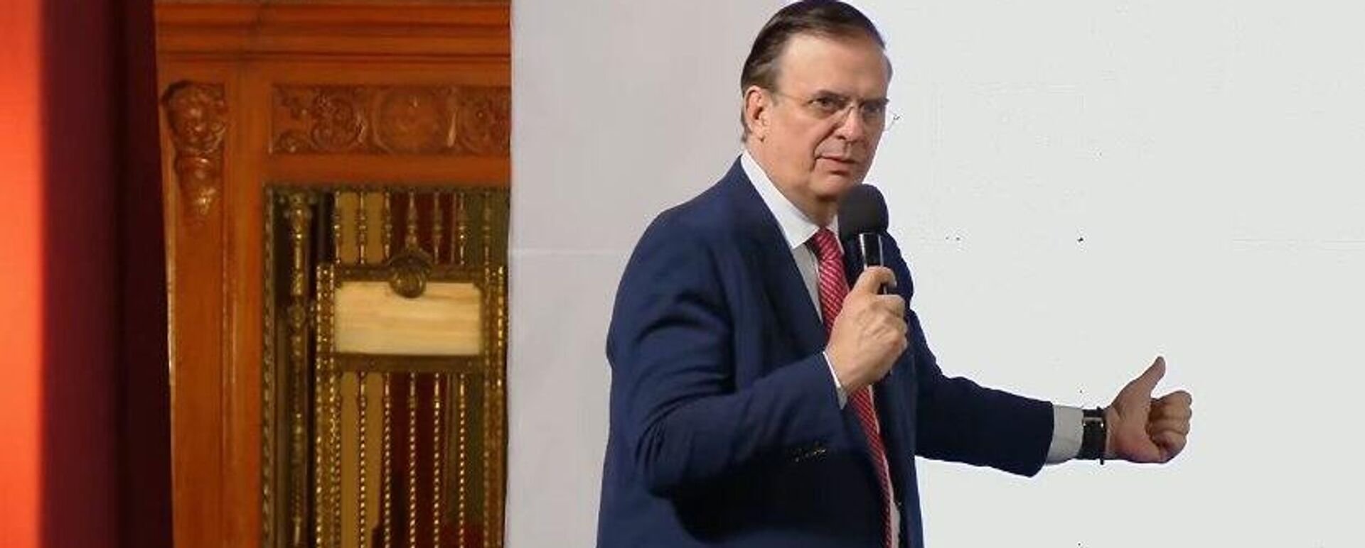 El secretario de Economía de México, Marcelo Ebrard. - Sputnik Mundo, 1920, 15.01.2026