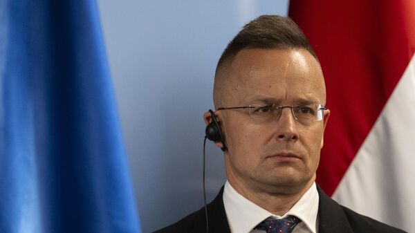 Peter Szijjarto, el ministro de Exteriores húngaro Peter Szijjarto, el ministro de Exteriores húngaro - Sputnik Mundo