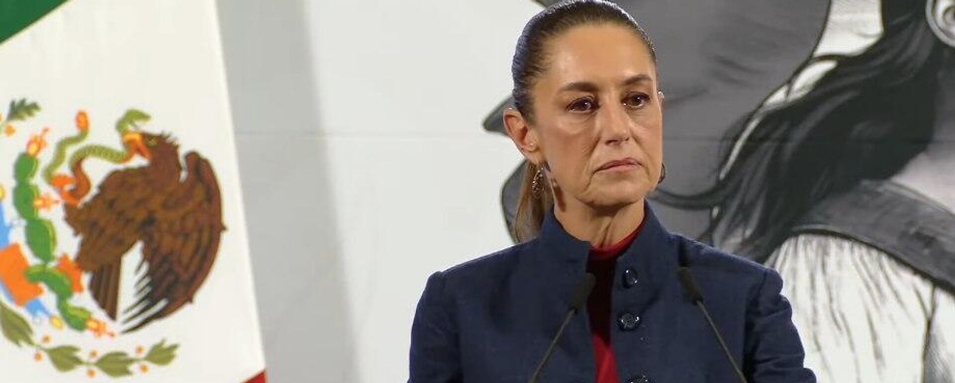 La presidenta de México, Claudia Sheinbaum. - Sputnik Mundo, 1920, 17.02.2025